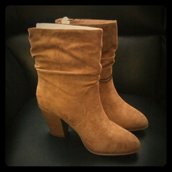 Mossimo Supply Co. Shoes -  Mossimo Heeled Scrunch Booties